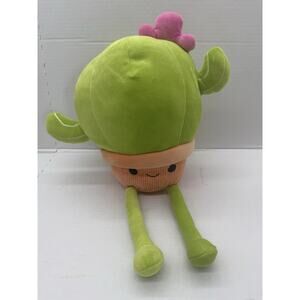 Cactus Plush Green Cacti In A Pot Stuffed Toy By Animal Adventure 20”PreOwned